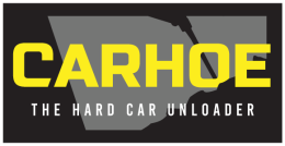 Carhoe, The Hard Car Unloader logo full color