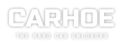 white carhoe logo with shadow